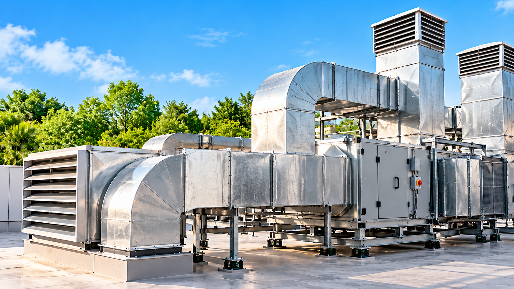 Commercial kitchen ventilation system
